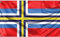 Flagge Skandinaviens | Einzigartiger Designdruck | Hergestellt in EU (90 x 150 cm)