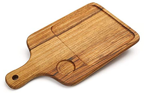 XOOPIT Planche à découper,Pain en Bois Casse-croûte en Bois Plateau de Fruits Planche de Service en Bois Assiette en Bois Accessoires de Cuisine