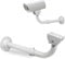 CTXSumTec 30cm-60cm/11.8~23.6 Adjustable Security Camera J-Type Wall Ceiling Mount Bracket, Camera Mount Universal Camera Wall Mounting Bracket for CCTV Surveillance Camera IP Camera
