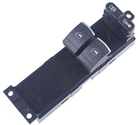 Botón Interruptor elevalunas compatible con VW Passat 3B 3BG Golf MK4 Compatible con Seat leon 1M Toledo 1J3959857