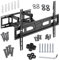 Maclean MC-710N TV Wandhalterung 37-80, Universal TV Halterung, Flach & Curved OLED QLED LCD LED Plasma Fernseher, max Vesa 600x400, Neigbar von +3° bis -15, max. Belastung bis 40kg