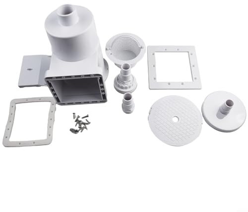 Écumoire de piscine hors-sol, kit d'écumoire de rechange pour piscine pour Hayward SP1091LX, pour écumoire de piscine hors-sol Dyna-Skim