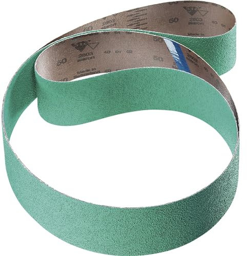 Sia Schleifband 150x2000mm Type 2803 - Schleifpapier für Metall Körnung 60, grün Inhalt: 10 Stück