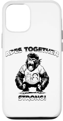 Hülle für iPhone 13 Affen zusammen stark! Meme Stonks Aktienhändler Hodler Degen