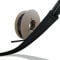 LABEL THE CABLE Flexibler Robuster Kabelkanal - Selbstschließender Zuschneidbarer Kabelschlauch für das Perfekte Kabelmanagement - LTC Cable Tube (Schwarz, ∅ 10 mm, 25 m)