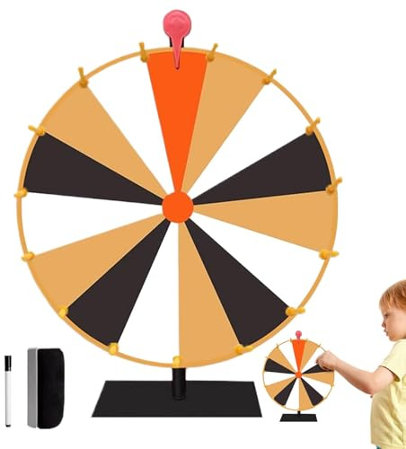 Gewinnspielautomat für Preise, buntes Roulette-Rad für Auszeichnungen
