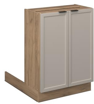 Vicco Isola da cucina Fame-Line, GrigioBeige, 60 cm senza piano di lavoro
