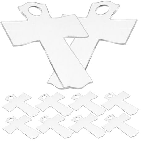 MAGICLULU 10piezas Etiquetas De Nombre Para Vaso Etiquetas Acrílicas Forma De Placa De Nombre