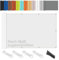 Brise-Vue, Brise-Vue Protection UV Résistant aux Déchirures, pour Jardin, Balcon, Terrasse Extérieur, Protection Contre Le Vent, Tissu 100% Polyester imperméable, Blanc, 95x400cm