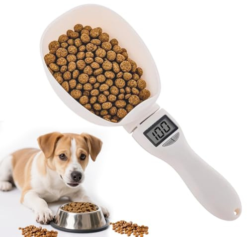 Digitale Küchenwaage Cooking Star mit 0,1-g-genauer Teilung und 800 g Tragkraft, Löffelwaage für kleinste Mengen, Feinwaage für Gewürze, Löffelwaage Hundefutter