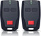2pcs Telecomando per Porta del Garage per Mitto Cool C2, 2 Canali/Tasti, 433MHZ Telecomando Cancello sostituisce il telecomando per Mitto RCB02