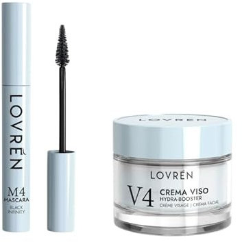 Lovren - Lovren Mini-Size Box mit M4 Mascara schwarz 5ml + V4 Gesichtscreme 15ml - 989401056