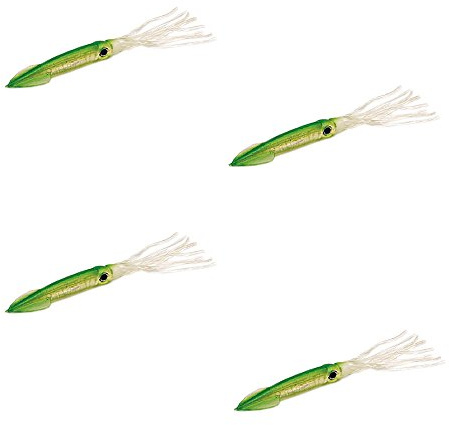 Wurmbaden Squids Gummi Tintenfische Angel Köder Norwegen Angeln Meeresköder Heilbutt Dorsch Leng Kunstköder