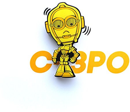 3DLightFX Star Wars C-3PO 3D Mini-Sized Deco LED Wall Light