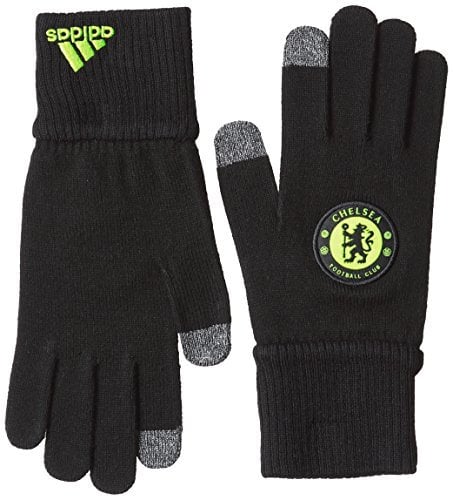 adidas CFC Gloves - Handschuhe Herren, Farbe: schwarz/gelb, Größe S
