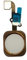 Smartex® Homebutton Flex Cable compatible with iPhone 6S PLUS – Gold Home Button