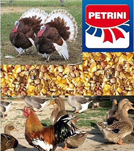 Petrini Mangime Granaglia Per Galline, Polli, Tacchini, Oche, Granbecchime - 25 Kg