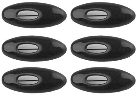 Yushu - 6 Stück muslimische Hijab-Nadeln, islamischer Schal, Sicherheitsnadel, Brosche für Frauen, runde Hijab-Nadeln, Schalbroschen, Sicherheitsnadeln für Frauen und Mädchen, Kleidungsdekoration