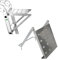 Nisorpa Ladder Work Platform,Staircase Ladder Work Shelf 30 * 26.5 cm Folding Ladder Stair Step Work Bench,standing platform, storage platform, hanging step, hanging platform