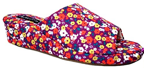 de fonseca pantofole ciabatte estive donna mod. PALERMO E PA W800 (VIOLA, numeric_40)