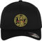 Cobra Kai Offizielles Lizenzprodukt Patch Flexfit Cap (Schwarz), Klein/Mittel