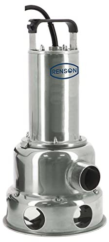 POMPE DE RELEVAGE EAU CHARGEE TRIPHASE TOUT INOX 1,45 KW RENSON