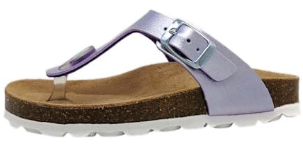 Richter Kinderschuhe Mädchen Pantoletten Violett Freizeit, Schuhgröße:30 EU