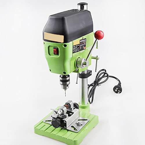 KIPEKE 480W Electric Bench Drill Press Stand, Mini Drilling Machine Drill Chuck, Workbench Drilling Machine Stand 1-10mm Drilling Diameter for Repair DIY Drilling Wood Plastic Metal