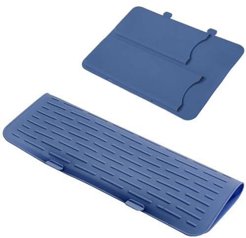 Zuasdvnk Bolsa plana para plancha, bolsa de silicona, resistente al calor, antideslizante, se adapta a herramientas de peinado, planchas planas, funda para rizadores