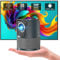 Portable Projector 4K Support Auto Focus HDR,1080P Ultra HD Mini Smart Home Theater Projector with WiFi 6 Bluetooth,Android TV,50% Zoom,1.12:1 Shorter-Throw,for Bedroom Gaming Outdoor Camping