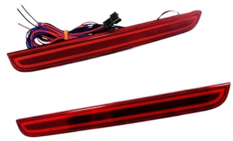 TYUMGXIAO Auto Rückleuchten für Dodge Challenger 2015-2019 2020 2021 2022 2023 2024, Rücklicht Komplettsets Wasserdicht Multifunktion Ersatz Zubehör,A/Red