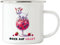 Hey!Print Bock auf Lillet Glas Lillet Ziegenbock Emaille Tasse - Erfrischender Drink