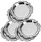 CIYODO Lot de 6 plateaux de service en métal vintage petite assiette à collation pour fruits et bonbons