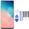 ASHATA Bildschirmersatz für Galaxy S10 G9730 SM G973U SM G973W SM G973F, 6,1 Zoll 1440 X 3040 Pixel OLED LCD Bildschirm mit Rahmen