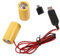 XINgjyxzk 3 V LR14 C batteria LR14 cavo batteria con adattatore di tipo C sostituire 2 batterie 1 5 V C per luce LED