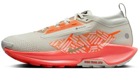 Nike Women's Pegasus Trail 5 Gore-TEX Shoes, Light Silver/Light Wild Mango/Vintage Coral, 6.5 UK