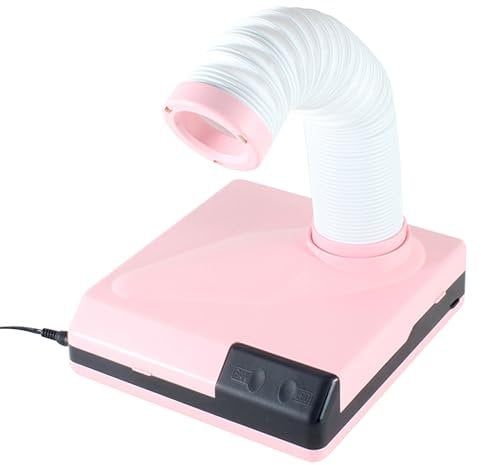 Nail Polishing Vacuum Cleaner, 60W Desktop Welding Smoker, 360 ° Free Telescopic Rotation, with Led Lighting, for Nail Woodworking, Diy Welding Work Welding Station Vacuum Cleaner