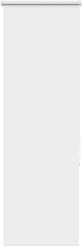 vidaXL Verdunkelungsrollo Weiß 40x130cm Stoffbreite 35,7 cm Polyester, Rollo, Klemmfix, Thermorollo, Verdunklungsrollo, Klemmrollo, Fensterrollo