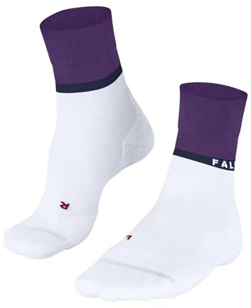 FALKE Damen RU4 Endurance Compression Laufsocken schnelltrocknende atmungsaktive Baumwolle Funktionsmaterial leichte Polsterung mit Kompression antiblasen vegan zum Sport Marathon Running 1 Paar