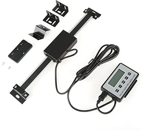 Digitales Auslese -Kit 0 150 mm genaue digitale LCD -Anzeige Lineare Skala für Fräsmaschinen Den Holzbearbeitung Metallbearbeitung