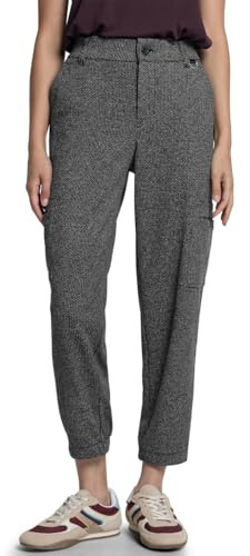 Street One Studio Cargo Melange Hose Black 46