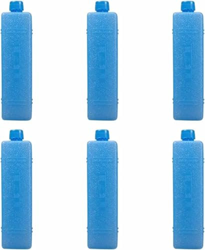 6 Pieces Air Conditioner Fan Ice Crystal Box | Long Lasting Freezer Block | Space Saving Freezer Pack | Ice Crystal Box For Fan, Lunch, Air Cooler, Con