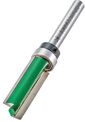 Trend CraftPro Guided Profiler Router Cutter Bit, 1/4 Inch Shank, 12.7mm Cut Diameter & 32mm Cut Length, Tungsten Carbide Tipped, C121DX1/4TC