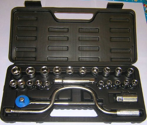 25pc socket set 1/2 drive Metric AF