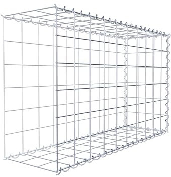 GABIONA Montage-Panier Gabion typ2 100 x 60 x 30 cm, Mailles x 10 cm, 10 neu