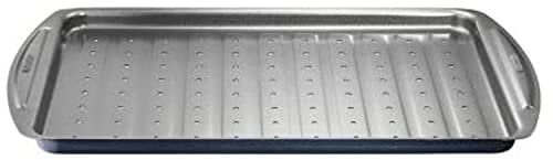 Lakeland Bakeware Non Stick Perforated Crisper Oven Tray Baking Tin 35.5X25.5 cm
