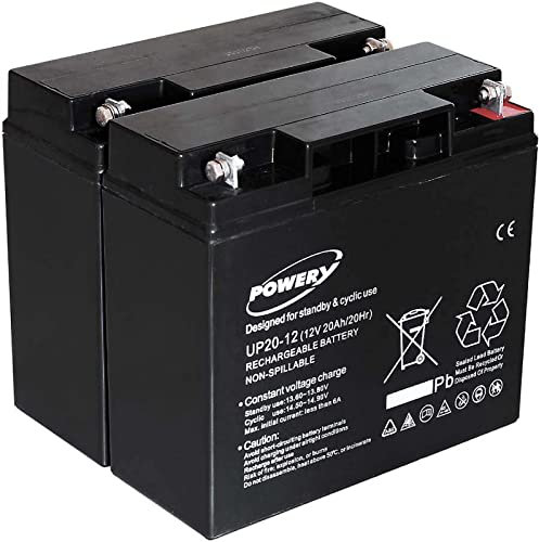 Batteria akku-net al Gel di piombo per: UPS APC Smart-UPS 1500 20Ah (sostituisce anche 18Ah), 12V, Lead-Acid