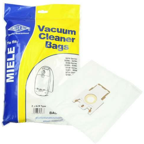 Electruepart FJM - Sac Aspirateur Tissu x5 Compatible Miele S250 300 500 700 SE