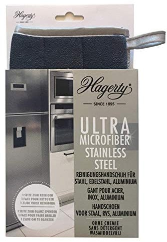 HAGERTY Gants en microfibre en acier inoxydable