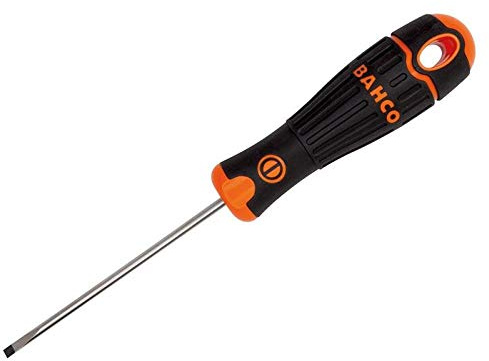 Bahco B191.065.150 Schraubendreher für Schlitzschrauben mit gerader Klinge 6.5x1.2x150mm